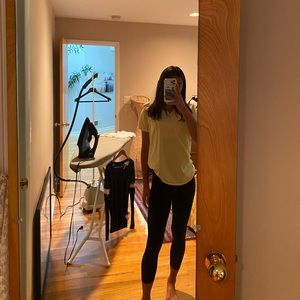 Black 3/4 American Eagle Aerie Leggings